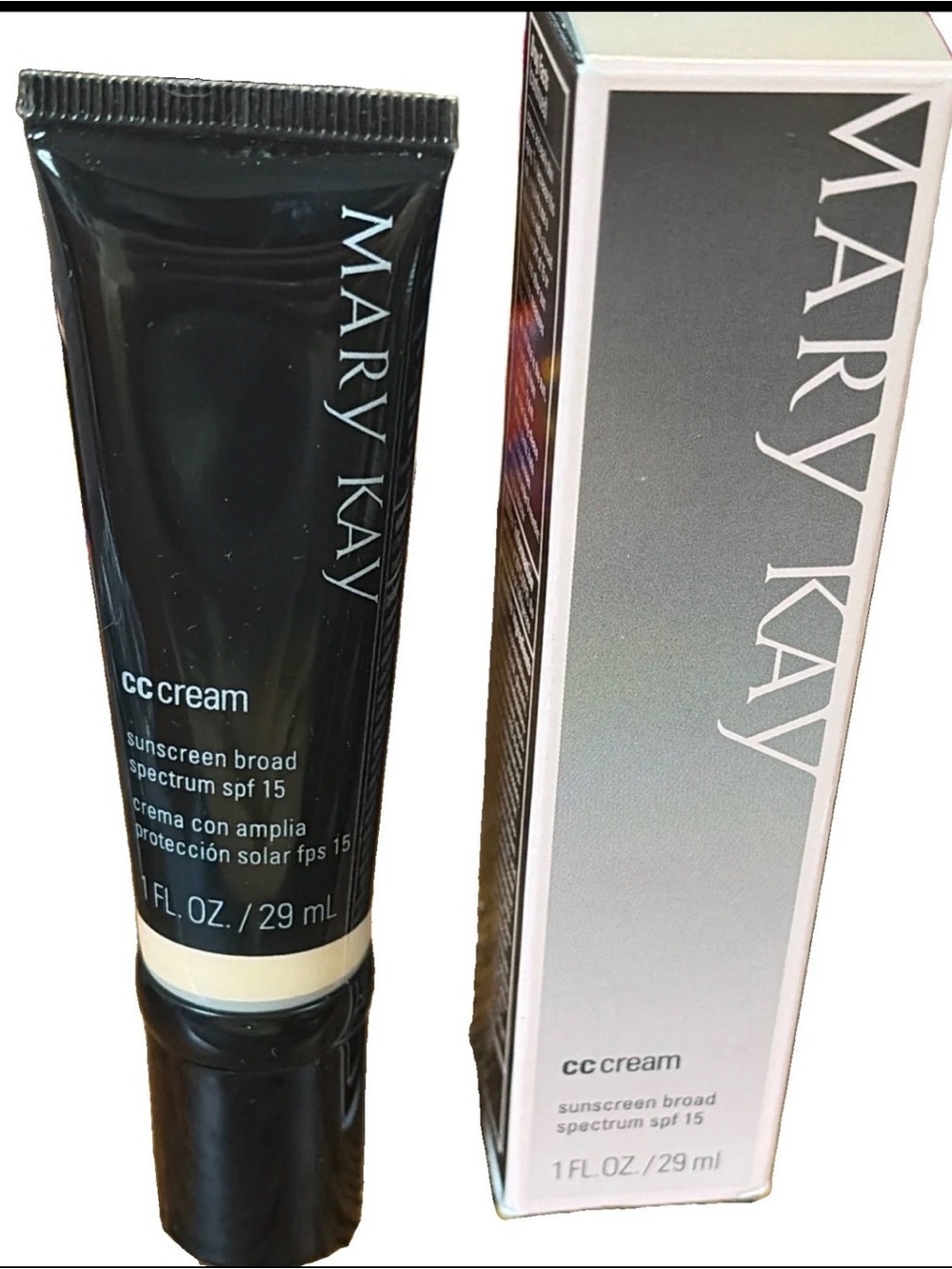FRESH Mary Kay CC Cream Sunscreen Broad Spectrum SPF 15 Very Light 1 oz 072822